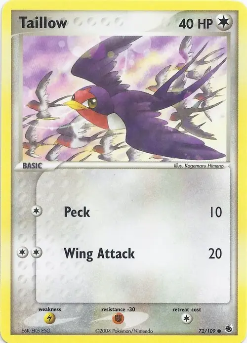 Taillow card art