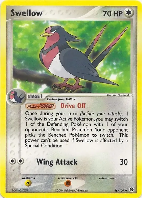 Swellow card art