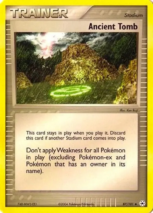 Ancient Tomb card art