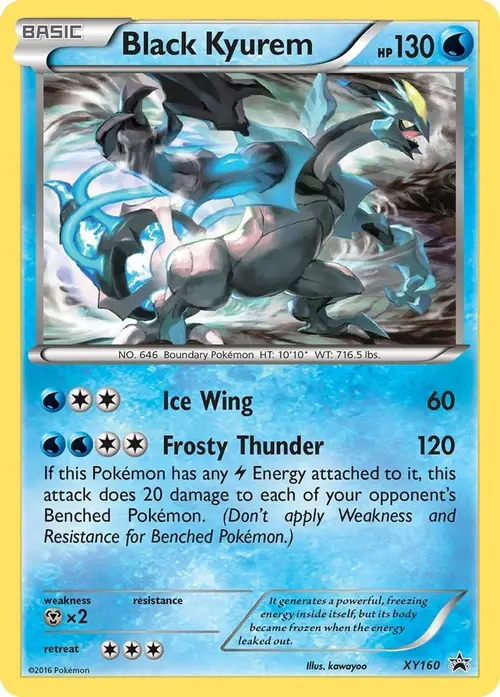 Black Kyurem - XY160 card art