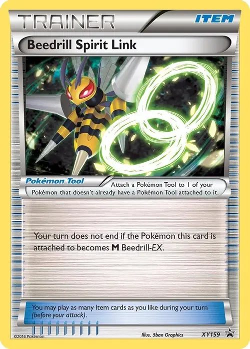Beedrill Spirit Link - XY159 card art