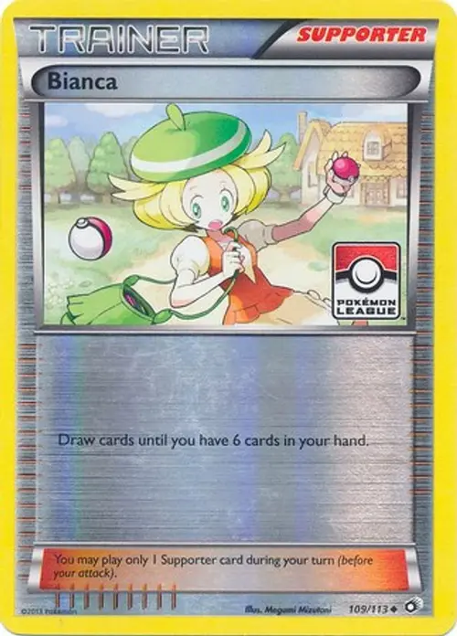 Bianca - 109/113 (Pokemon League) card art