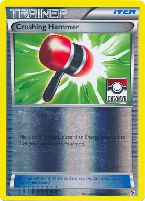 Crushing Hammer - 34/39 (Pokemon League) card art