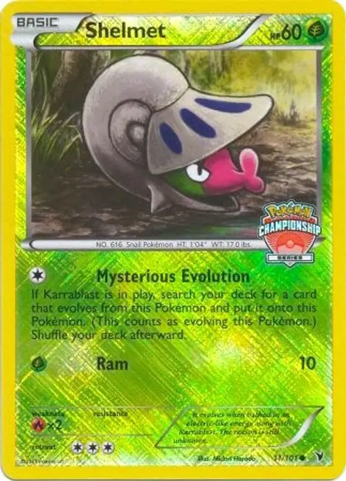 Shelmet - 11/101 (Championship Series) card art
