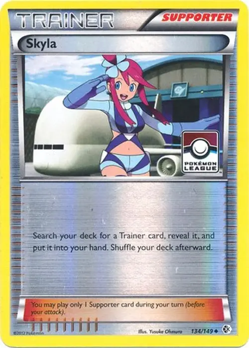 Skyla - 134/149 (Pokemon League) card art