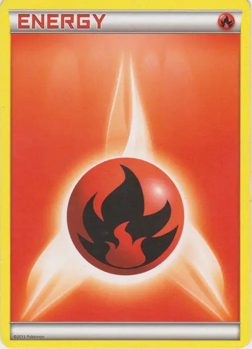 Fire Energy (2013 Unnumbered) card art