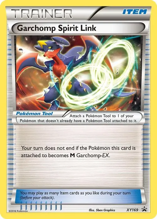 Garchomp Spirit Link card art
