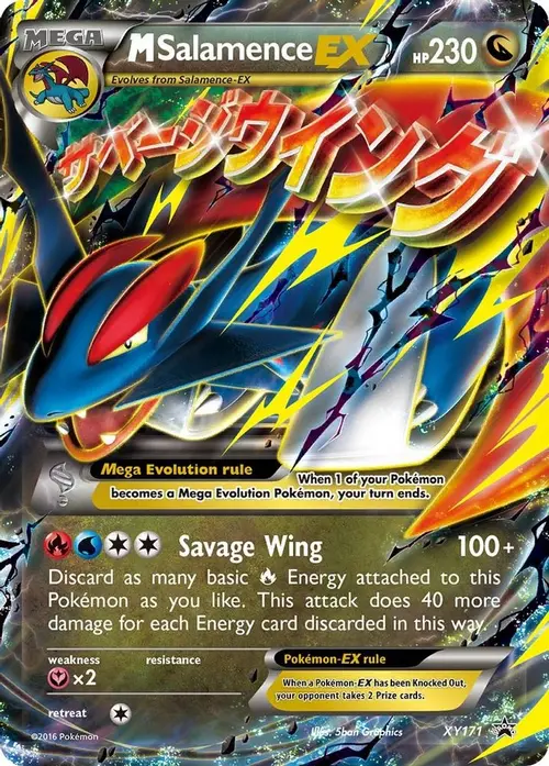 M Salamence EX - XY171 card art