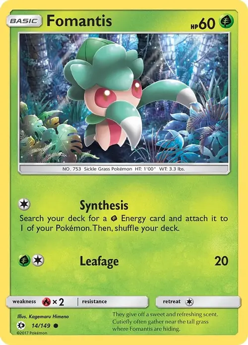 Fomantis card art