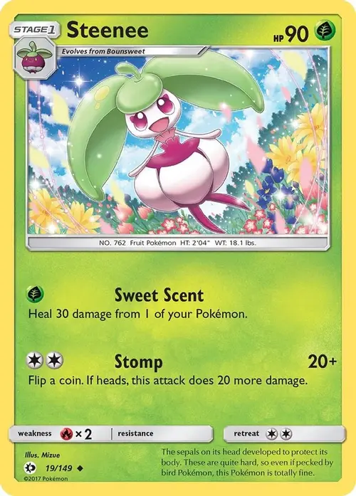 Steenee card art