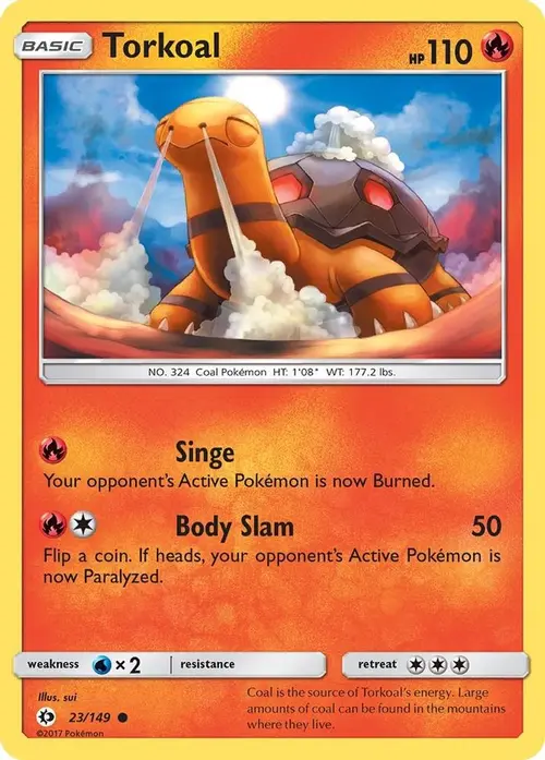 Torkoal card art