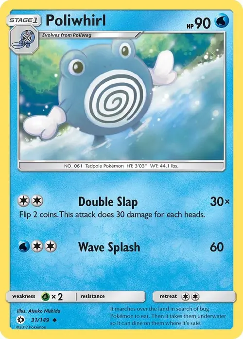 Poliwhirl card art
