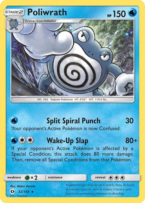 Poliwrath card art
