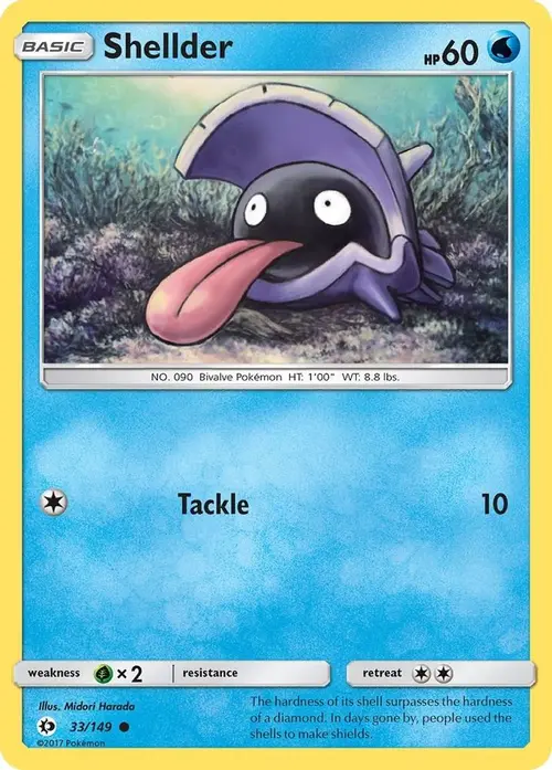 Shellder card art