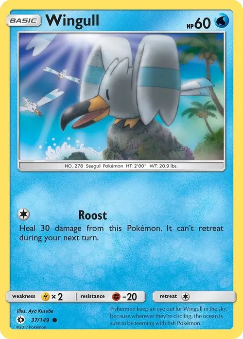 Wingull card art