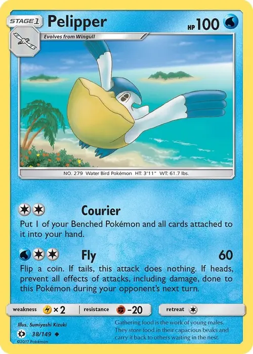 Pelipper card art