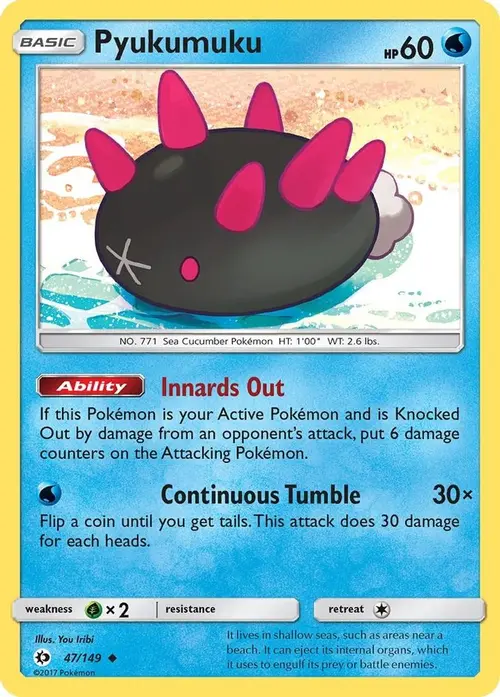 Pyukumuku card art