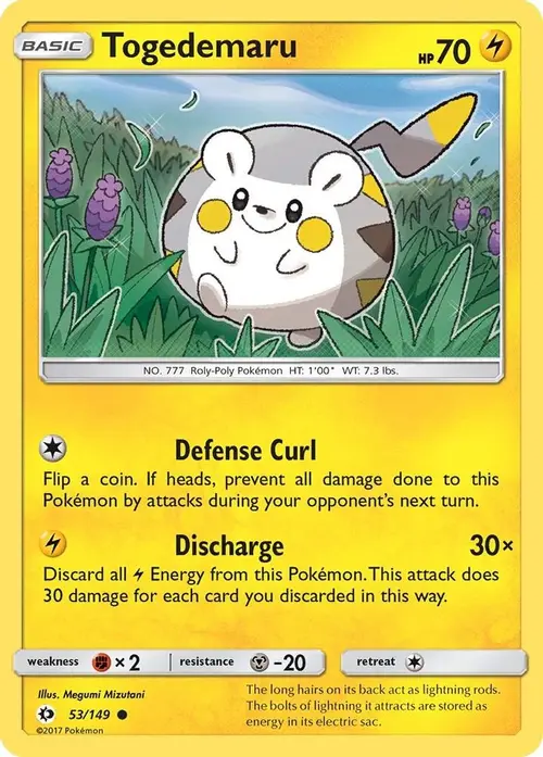Togedemaru card art