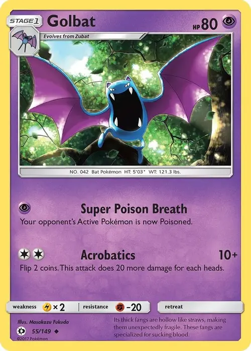 Golbat card art