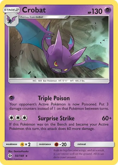 Crobat card art