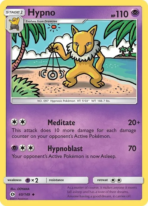 Hypno card art