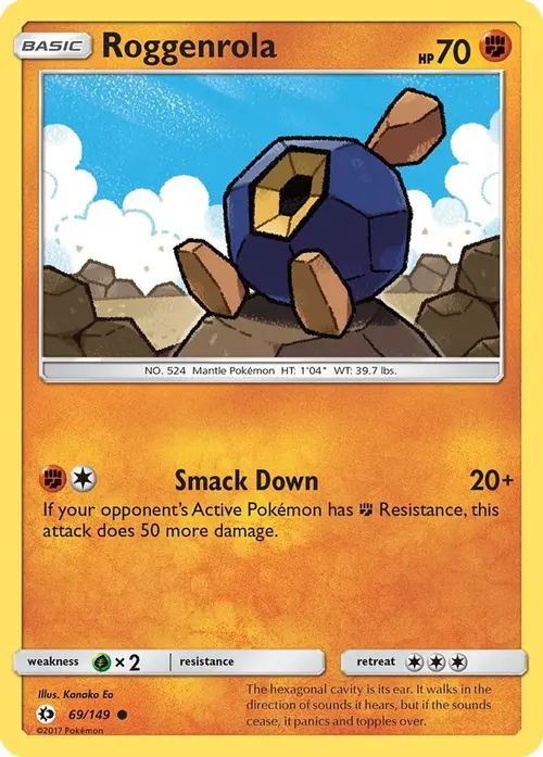 Roggenrola card art