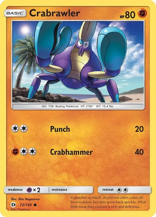 Crabrawler card art