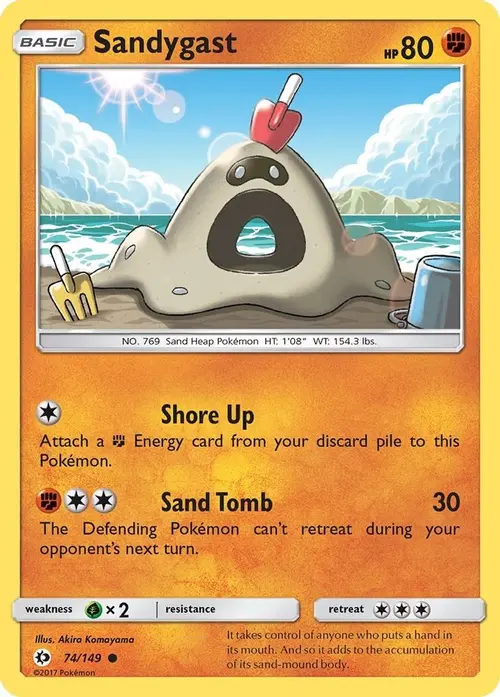 Sandygast card art