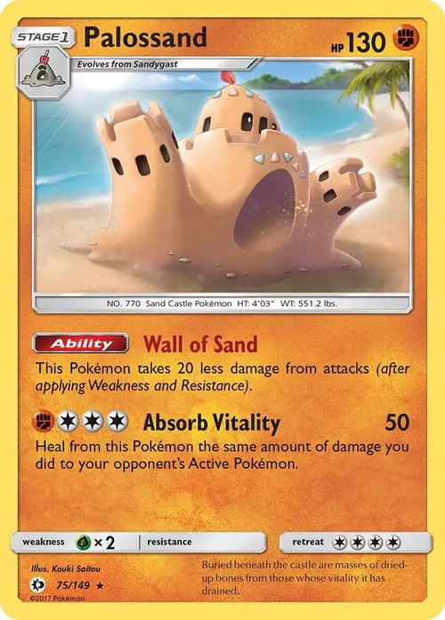 Palossand card art