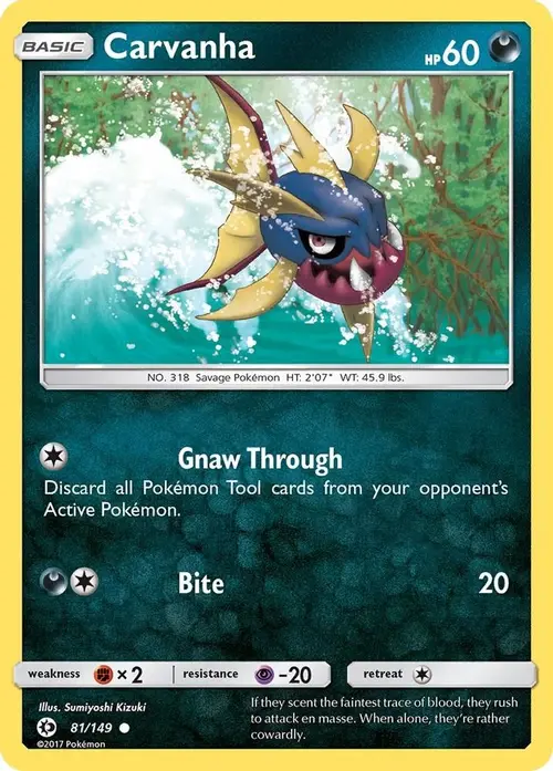 Carvanha card art