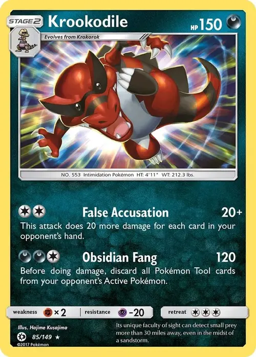 Krookodile card art
