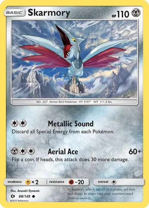 Skarmory card art