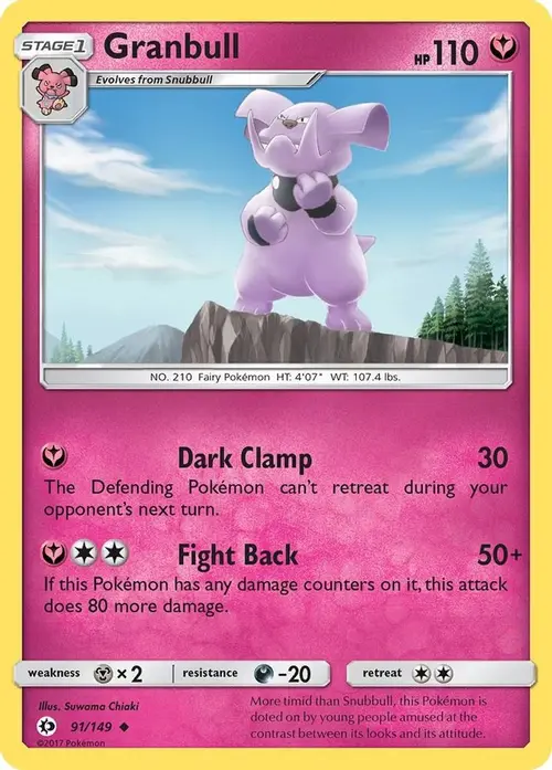 Granbull card art