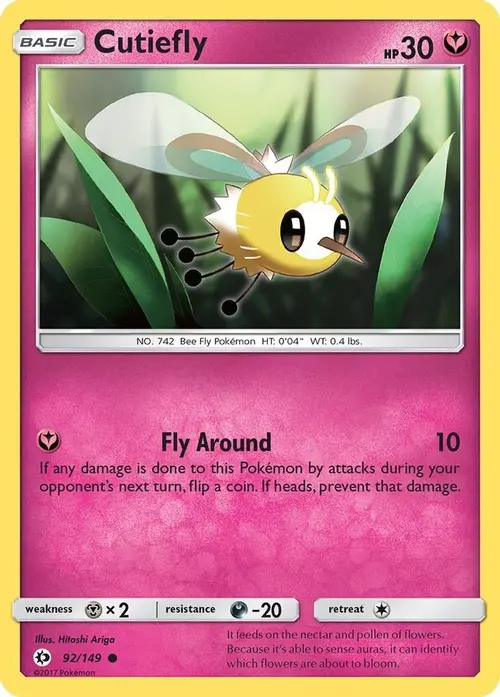 Cutiefly card art