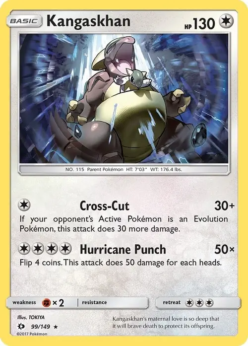 Kangaskhan card art
