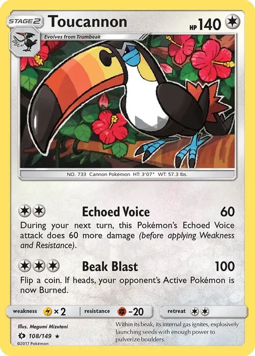 Toucannon card art