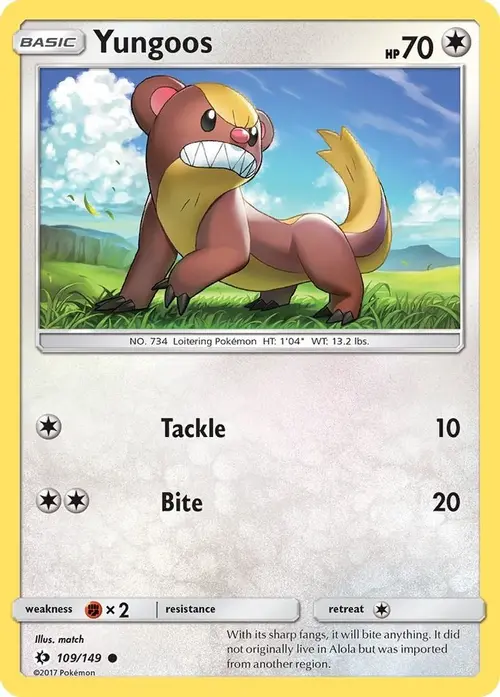 Yungoos card art