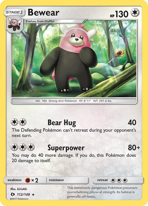 Bewear card art