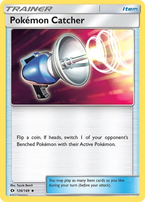 Pokemon Catcher card art