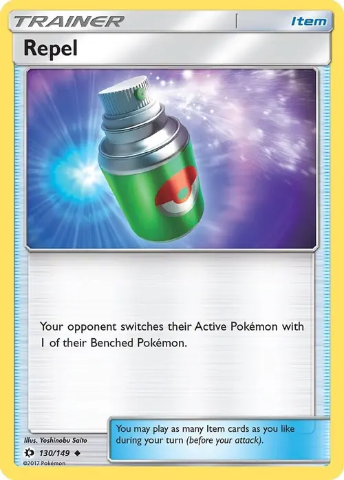 Repel card art