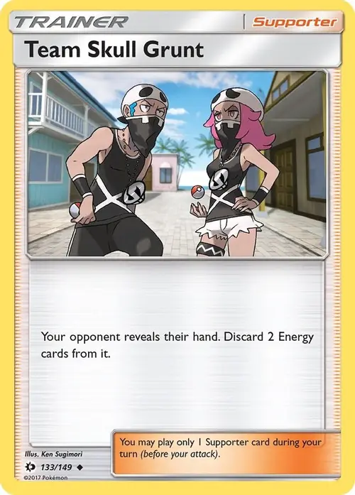 Team Skull Grunt card art