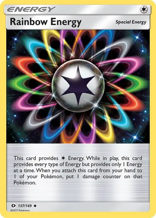 Rainbow Energy card art