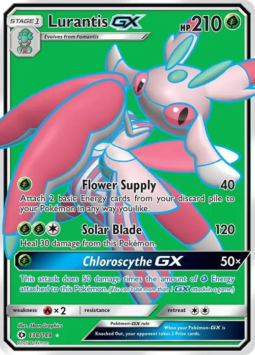 Lurantis GX (Full Art) card art