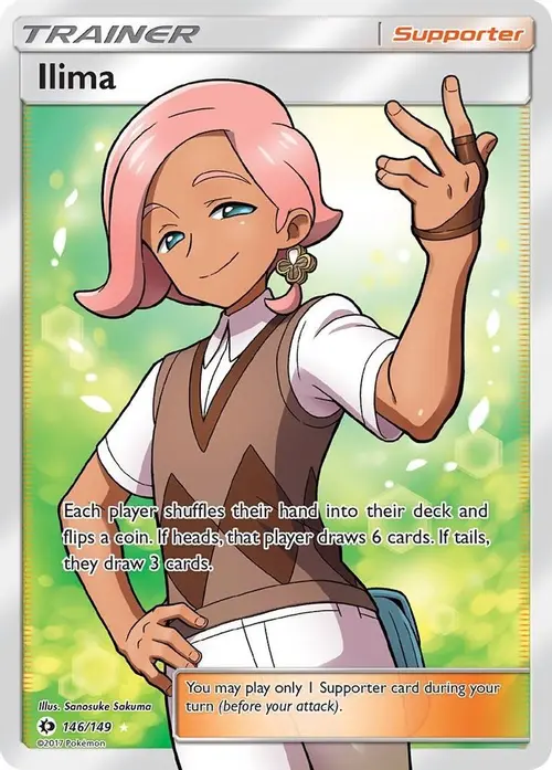 Ilima (Full Art) card art