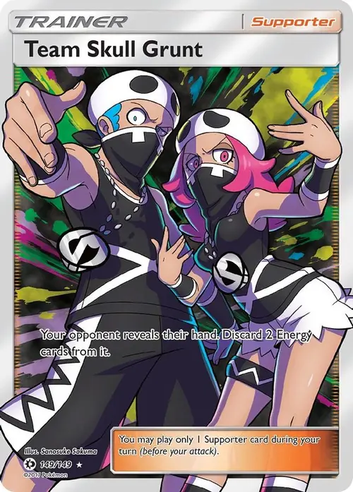 Team Skull Grunt (Full Art) card art
