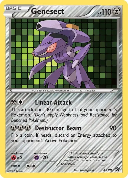 Genesect - XY196 card art