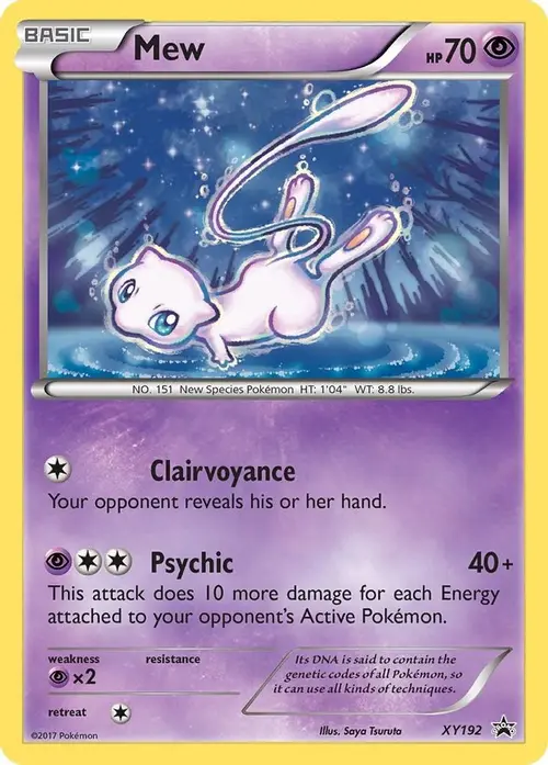 Mew - XY192 card art