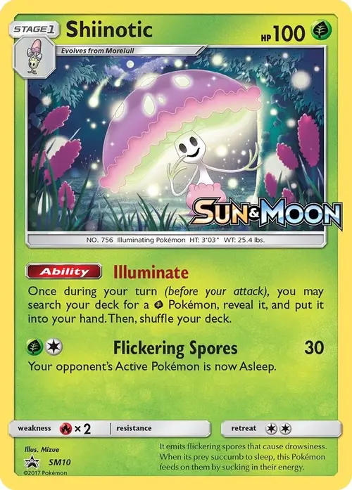 Shiinotic - SM10 (Prerelease) card art
