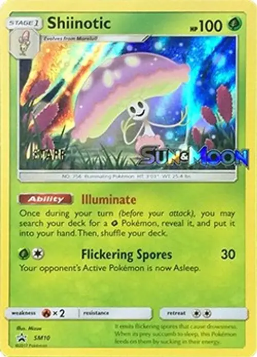 Shiinotic - SM10 (Prerelease) [Staff] card art