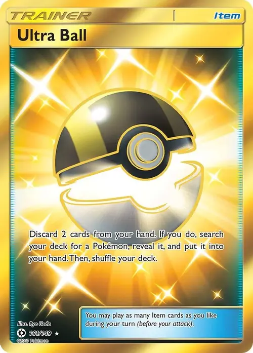 Ultra Ball (Secret) card art